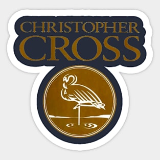 Christopher Cross Bird Sticker